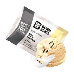 Born Winner Whey Sachet Vanilla Ice Cream
