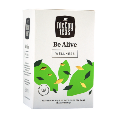 McCoy Organic Wellness Tea Be Alive