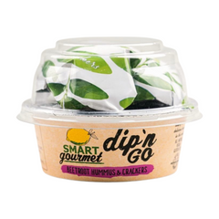 Smart Gourmet Beetroot Hummus & Crackers