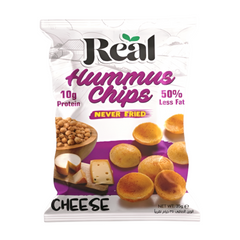 Real Nutrition 10g Protein Baked Hummus Chips Cheese