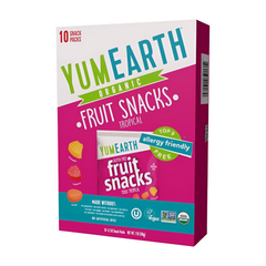YumEarth Organic Gummie Snack Tropical Fruit