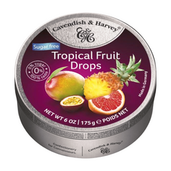Cavendish Drops Sugar Free Tropical Fruit