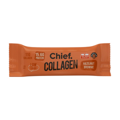 Chief Collagen Hazelnut Brownie Bar