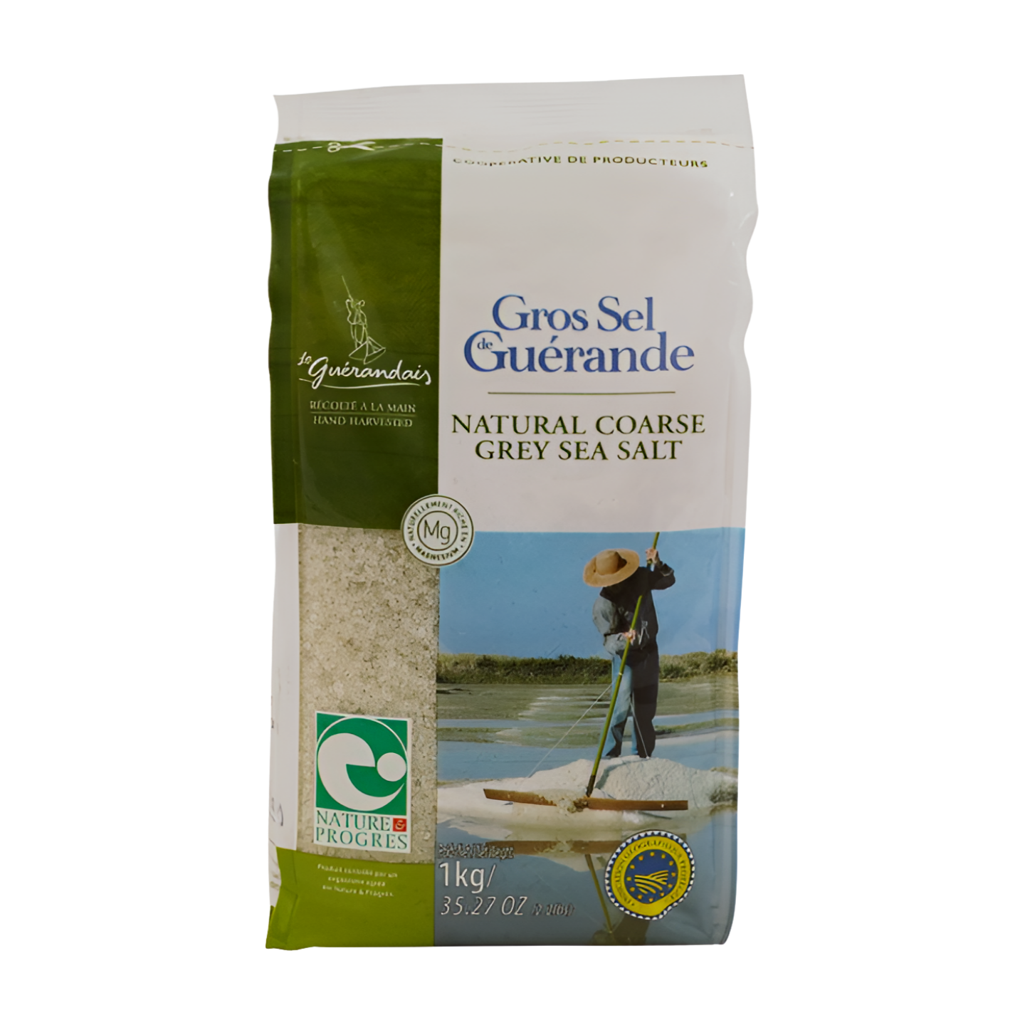 Le Guerandais Natural Coarse Grey Sea Salt – LivGood Lebanon