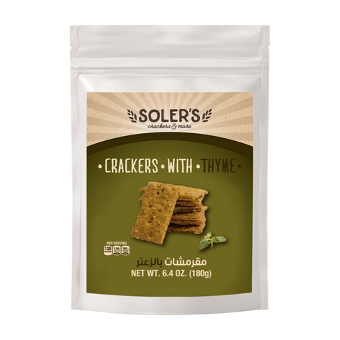 Soler's Crackers with Thyme