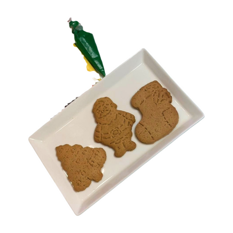 Crystal's Taste Christmas Ginger Cookie Box Decoration 