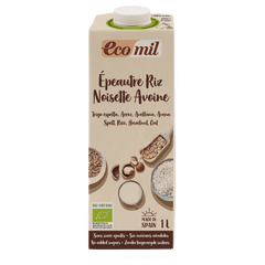 Ecomil Rice Hazel Oat Drink No Added Sugar