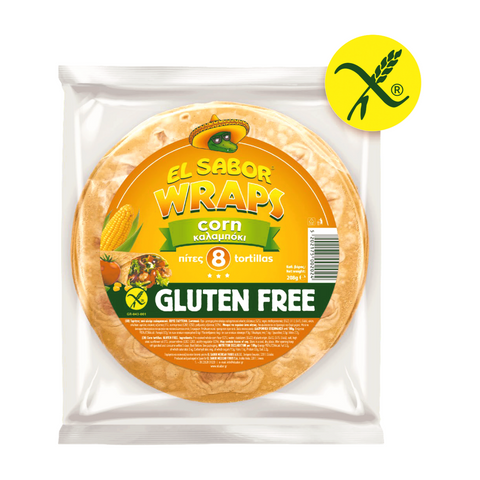 El Sabor Corn Wraps - Gluten Free - 15Cm