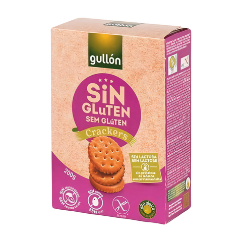 Gullon Biscuits Crackers Gluten Free Lactose Free