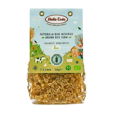 Kids pasta Organic Gluten-Free Brown Rice Pasta - FARM