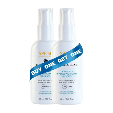 The Aloe Lab Buy 1 Get 1 Invisible Protection Uv Defense Spf 50