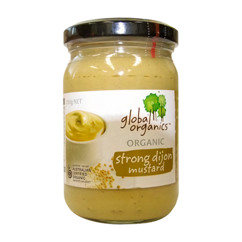 Global Organics Mustard Strong Dijon Organic