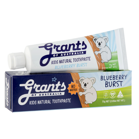 Grants Kids Natural Blueberry Toothpaste