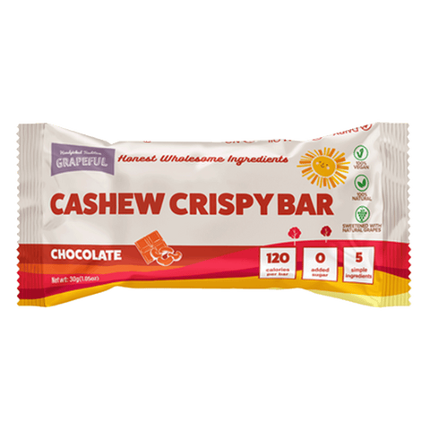 Grapeful cashew crispy chocolate