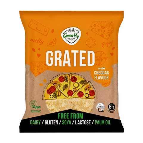 Green Vie Cheddar Grated Vegan