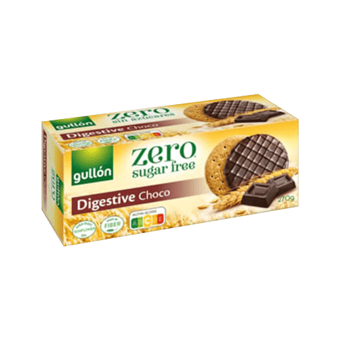 Gullon Sugar Free Digestive Chocolate Biscuits