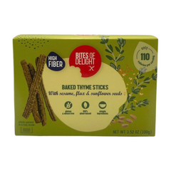 Bites Of Delight Baked Thyme Sticks