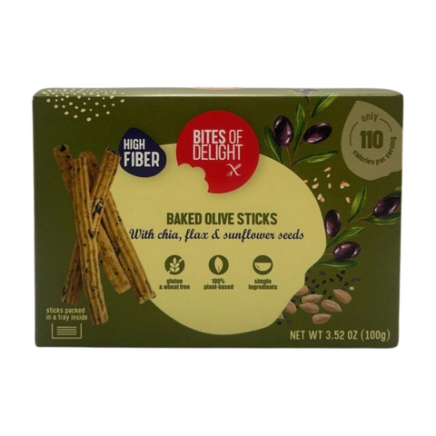 Bites Of Delight Baked Olive Sticks