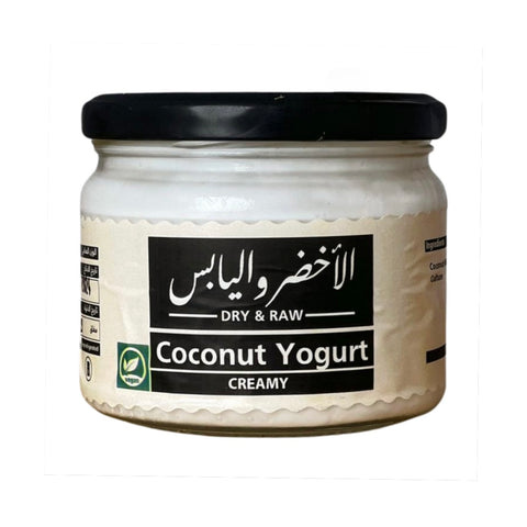 Dry & Raw Coconut Yogurt Creamy