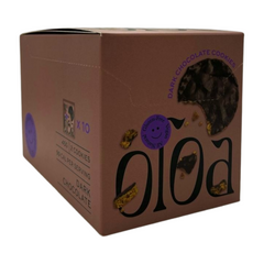 Oloa Chocolate Oat Cookies box