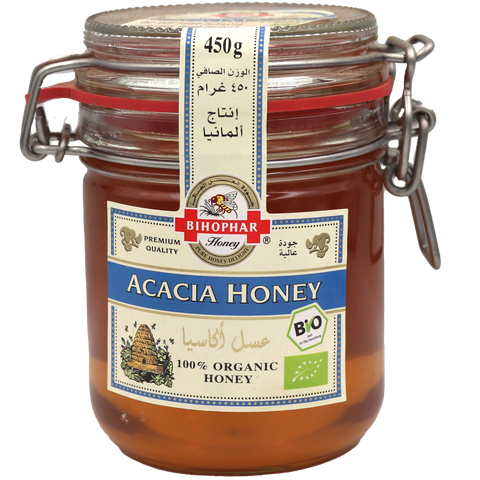 Langnese Biophar Acacia Honey With Eco Sign