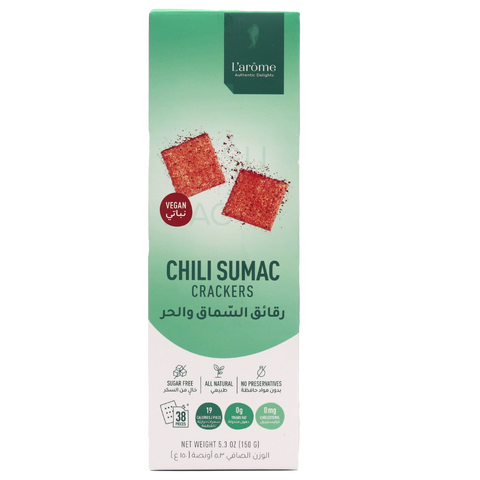 L’Arome Chili Sumac Crackers