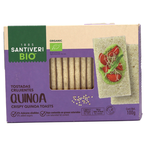 Santiveri Low Cal Quinoa Toasts