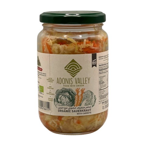 Adonis Valley Organic Sauerkraut With Carrots