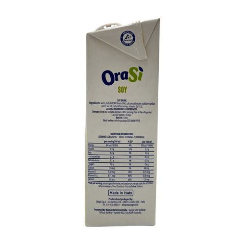 Orasi Barista Soy Milk
