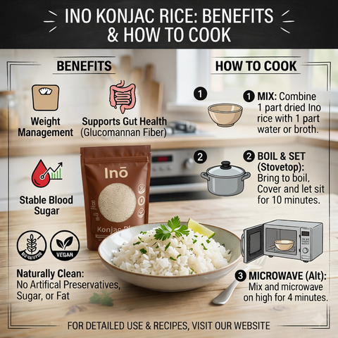 Inō Konjac Rice