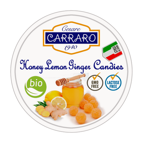 Cesare Carraro Honey Lemon Ginger Candies