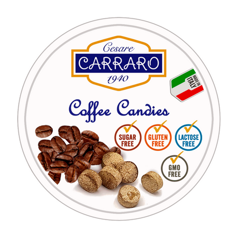 Cesare Carraro Coffee Candies Sugar Free