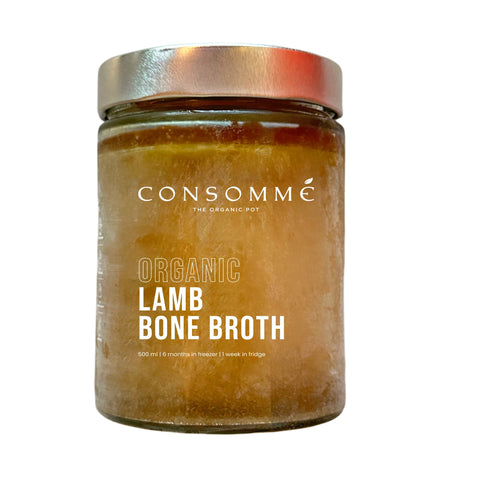 Consommé Lamb Bone Broth