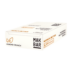 Mak Protein Bar Almond Crunch - 11g protein Box