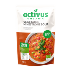 Activus Organic Minestrone Soup  Veget
