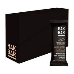 Mak Bar Chocolate Chip Bar Box