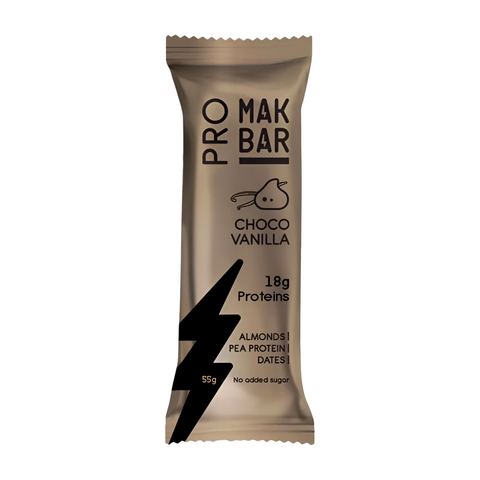 Mak Bar Vanilla Choco Chip With 18 G Protein
