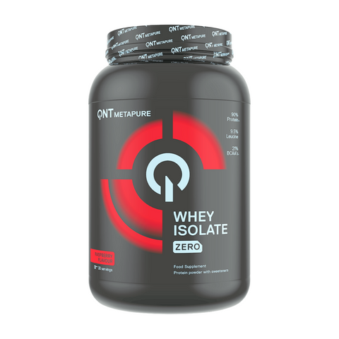 QNT METAPURE WHEY ISO ZERO flavors raspberry