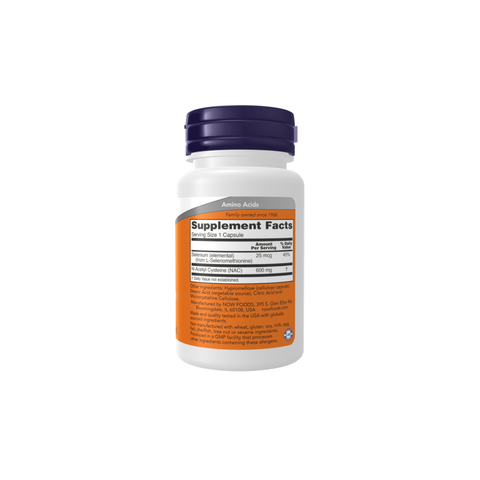 Now Foods Nac 600 Mg