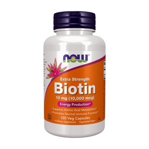 Now Extra Strength Biotin 10 Mg (10,000 Mcg)