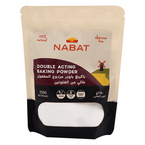 Nabat Double Acting Baking Powder (Gluten & Aluminum Free)