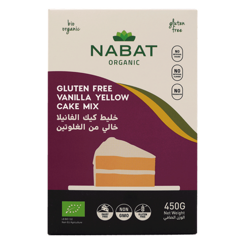 Nabat Organic Gluten Free Vanilla Cake Mix