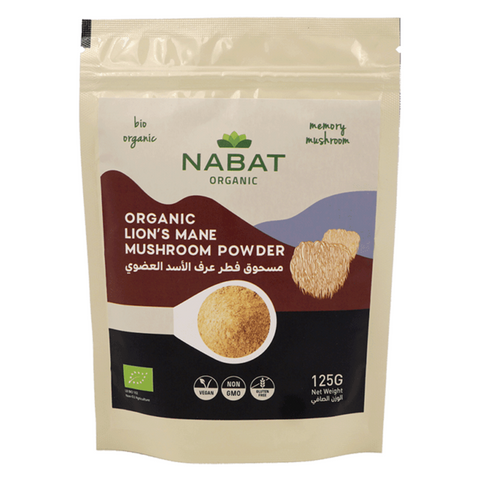 Nabat Organic Lion's Mane Mushroom Powder