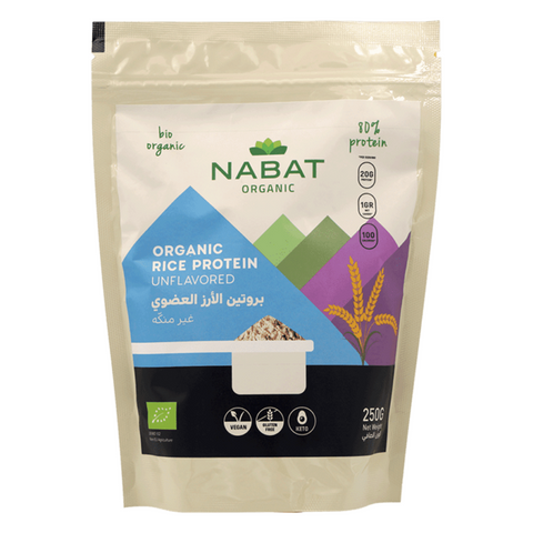 Nabat Organic Rice Protein Powder Unflavored