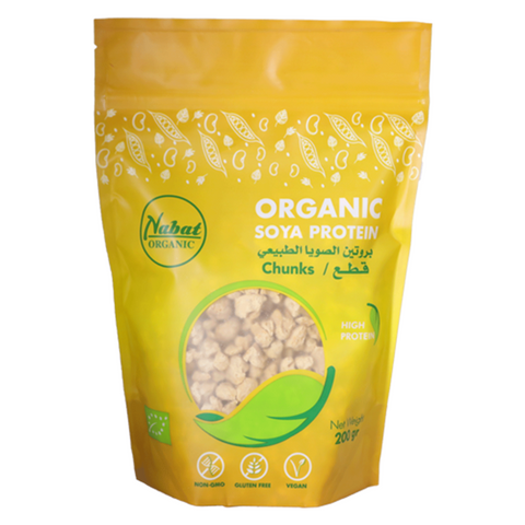 Nabat Organic Soya Protein Chunks Small