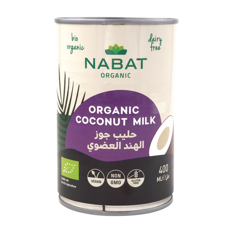 Nabat Organic Coconut Milk Can