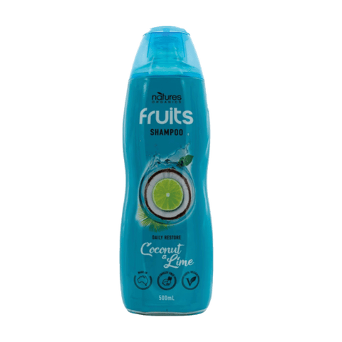 Natures Organics Fruits Shampoo Daily Restore Coconut & Lime