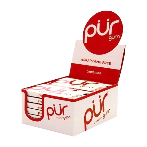 Pur Gum Cinnamon Pack Of 9 Gums