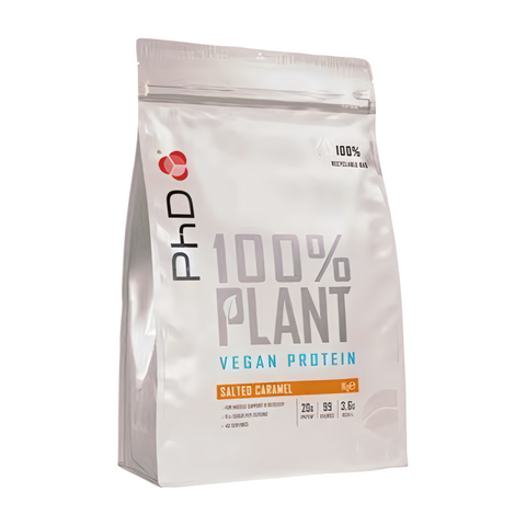 PHD 100% Plant Vegan Protein Salted Caramel 1 kg