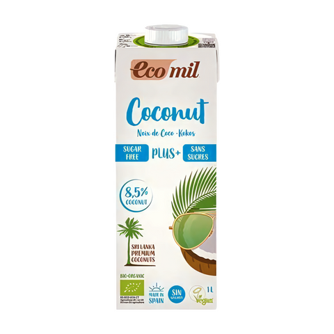 Ecomil Organic Coconut Milk Sugar Free